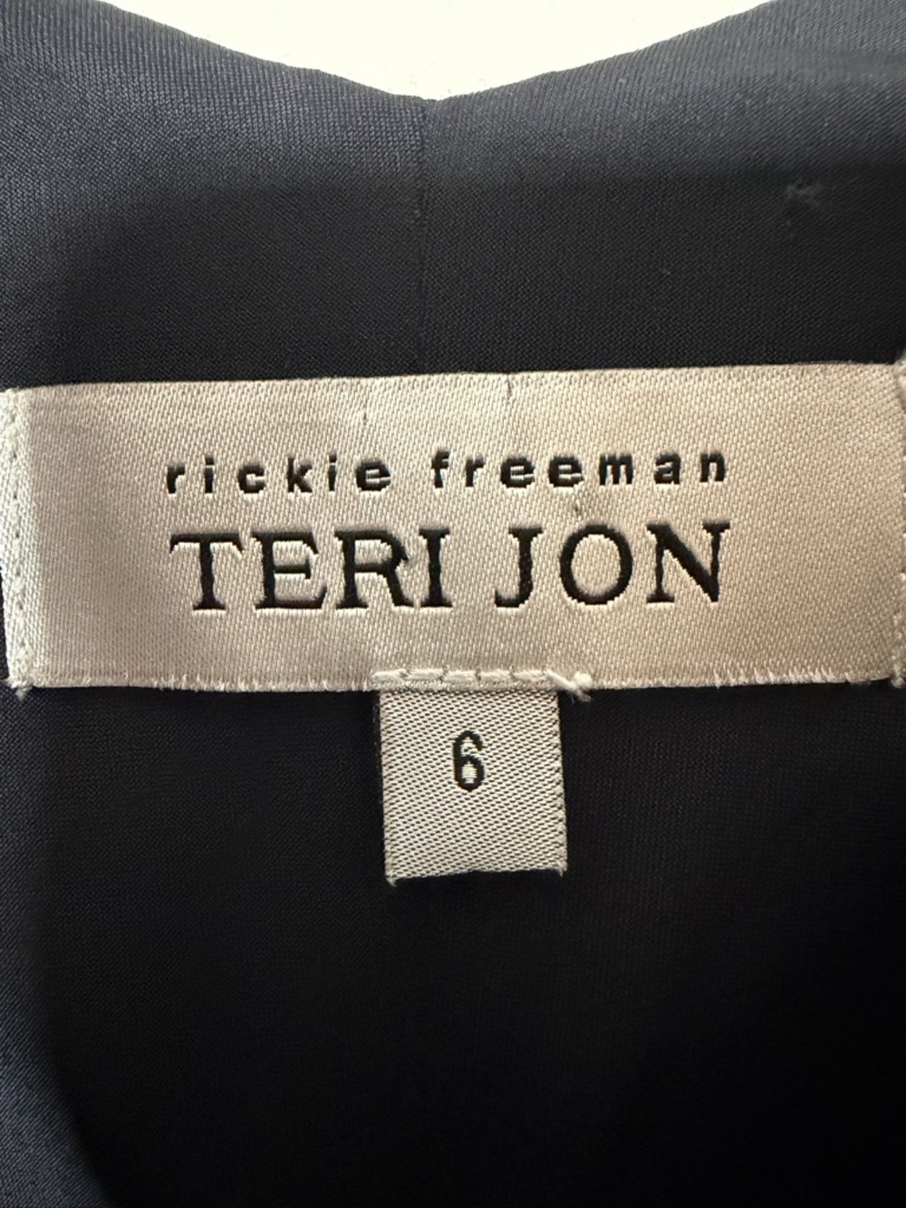 Teri Jon Teal Midi Dress - Picture 6 of 7